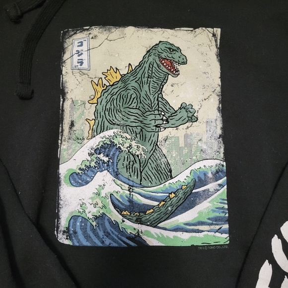 Godzilla Hoodie (Men's Medium) - Picture 2 of 4